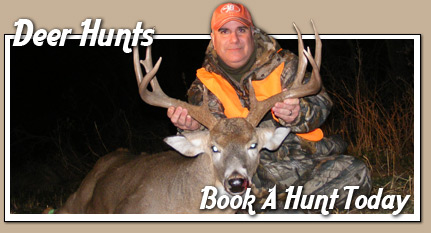 Book a deer hunt today